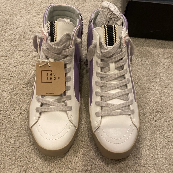 Shu Shop size 3 kids sneakers - Picture 2 of 6